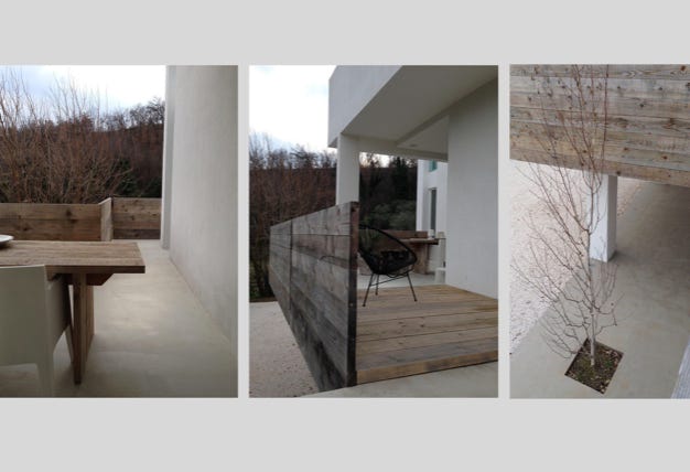 Architetto Stefania work exterior residence in Manerba Brescia