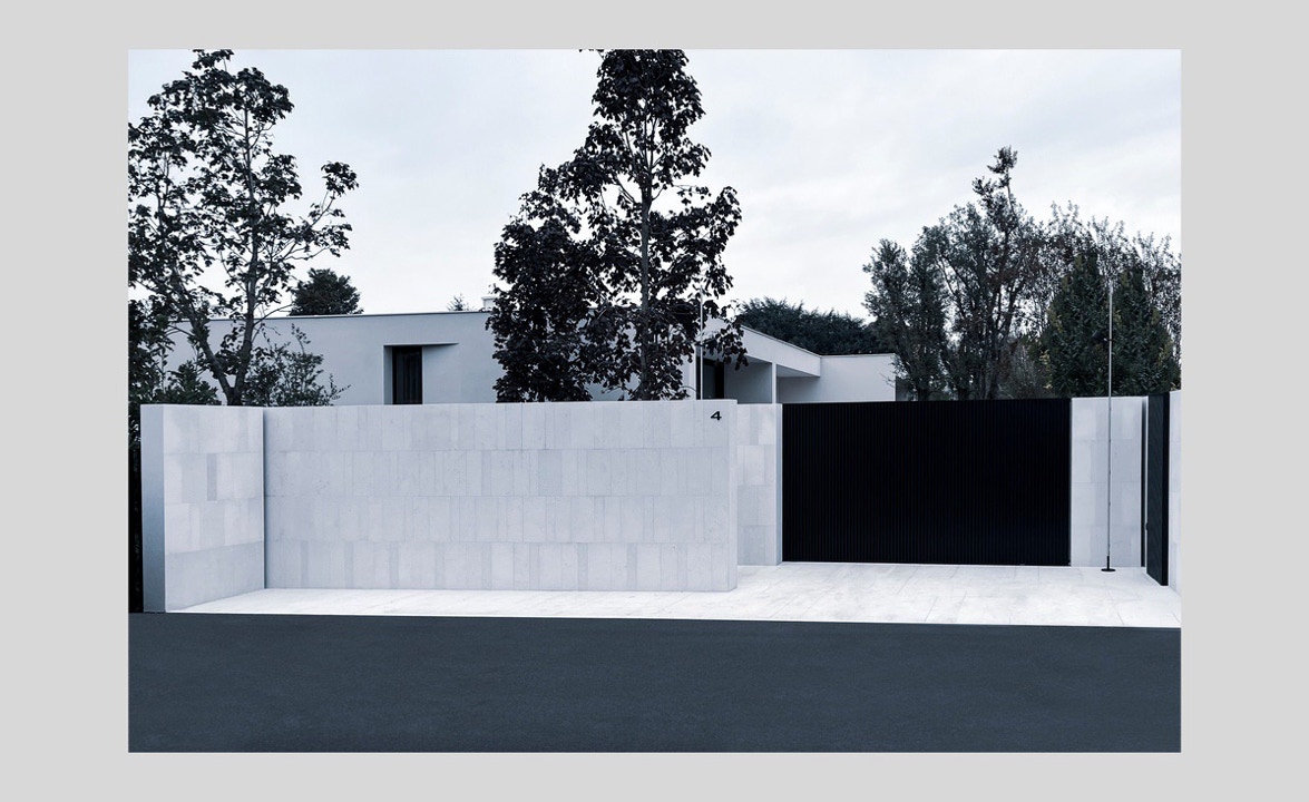 Architetto Stefania Pellegrinelli work private residence close to the town of Bergamo