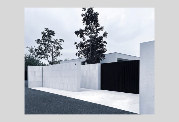 Architetto Stefania Pellegrinelli work private residence close to the town of Bergamo