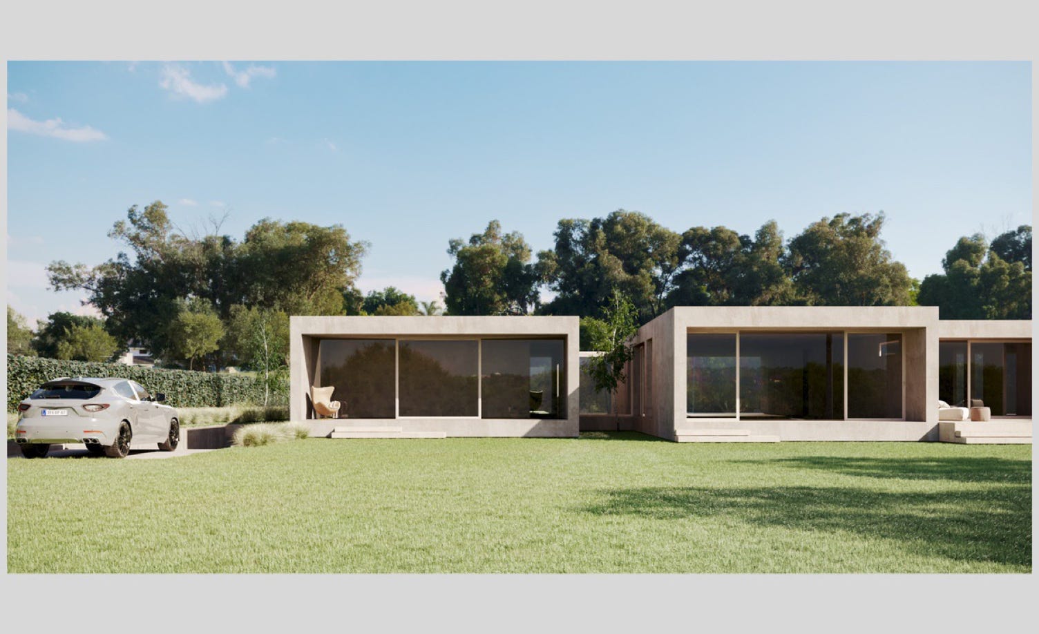 Architetto Stefania work private residence close to the town of Brescia