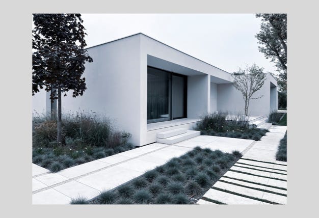 Architetto Stefania Pellegrinelli work private residence close to the town of Bergamo